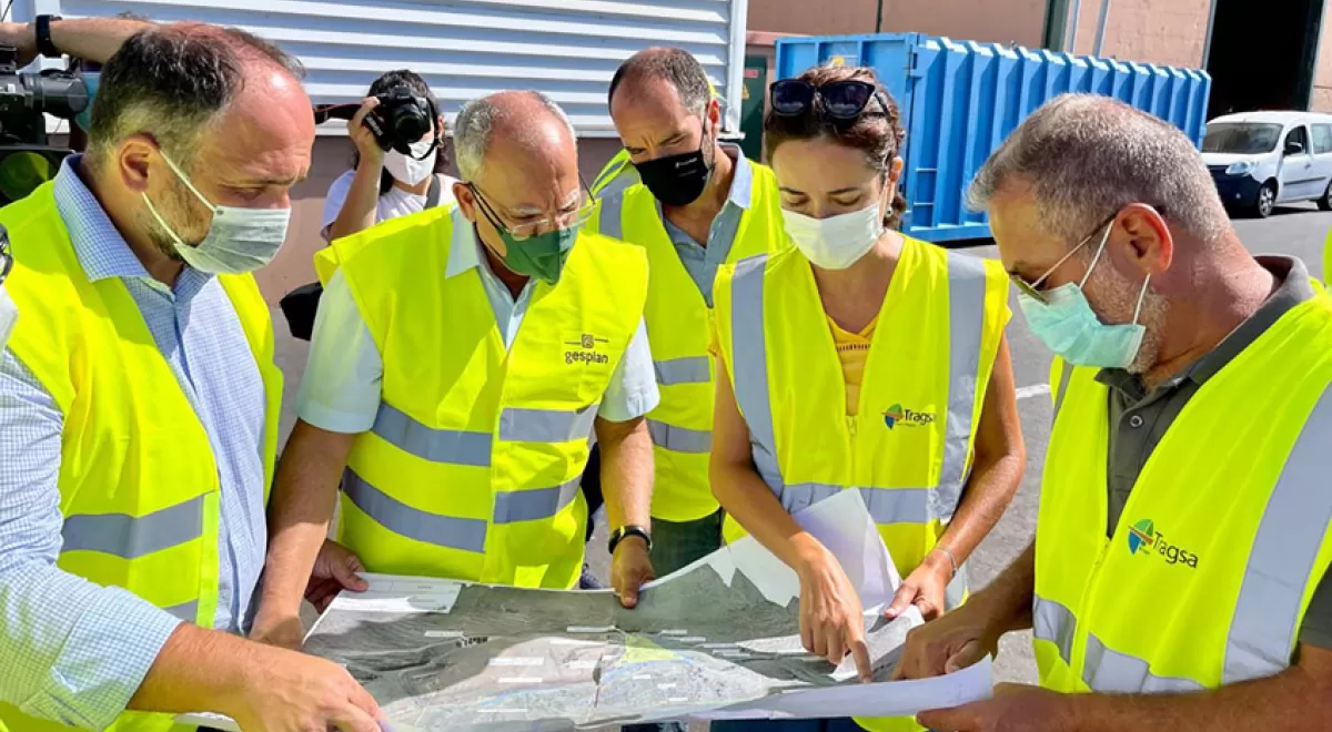 Arrancan las obras de la nueva celda de vertido del Complejo Ambiental El Revolcadero en La Gomera
