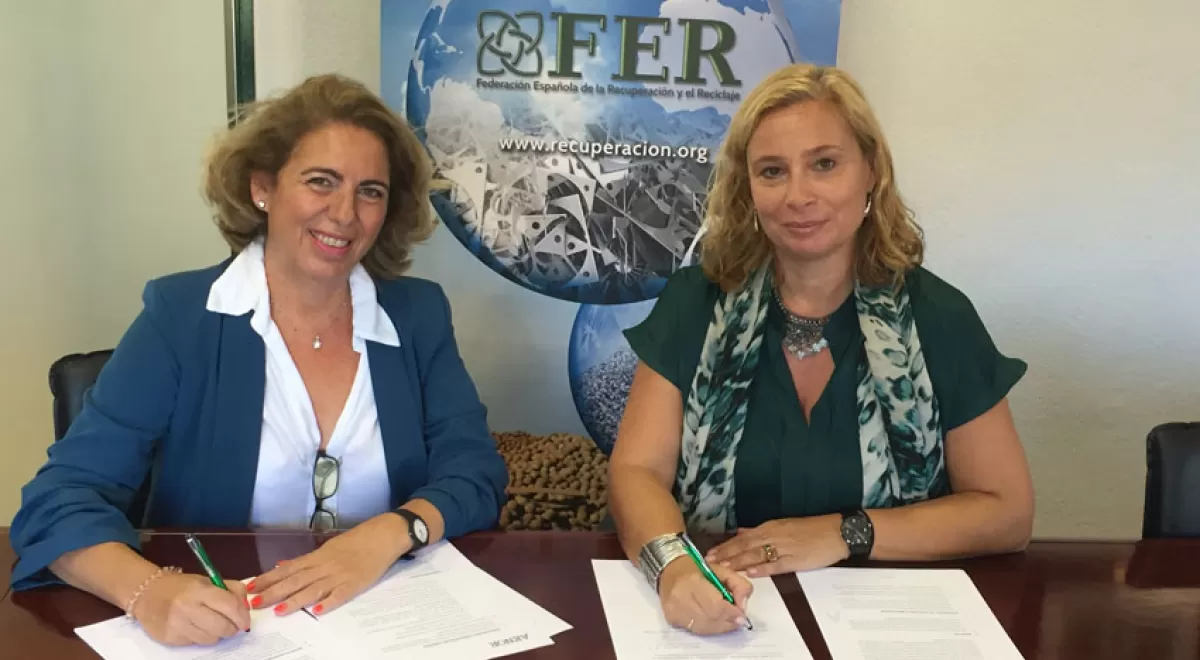 FER y AENOR firman acuerdo de colaboración para fomentar la formación de sus asociados