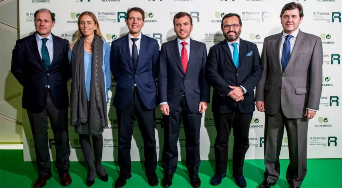 Ecoembes reconoce las mejores iniciativas en reciclaje y sostenibilidad en sus III Premios R