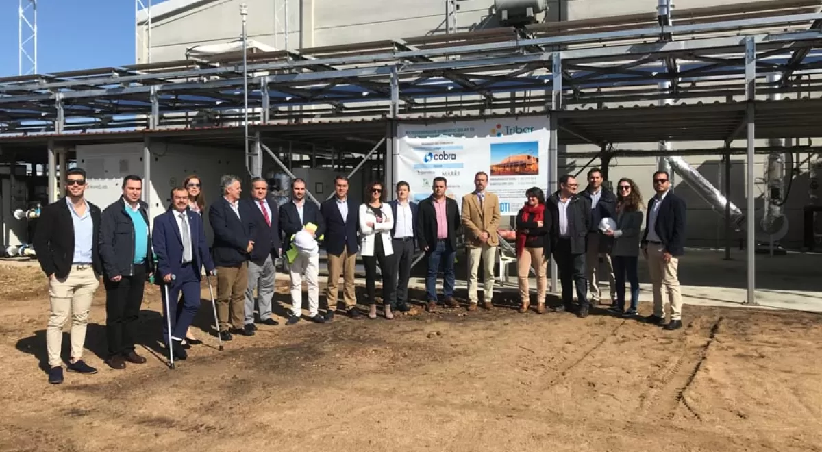 Aprovechamiento de residuos de biomasa y energía solar para generar electricidad, frío industrial y calor