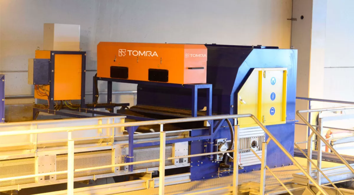 La Ecocentral de Granada mejora su eficiencia con los separadores ópticos de TOMRA Sorting Recycling