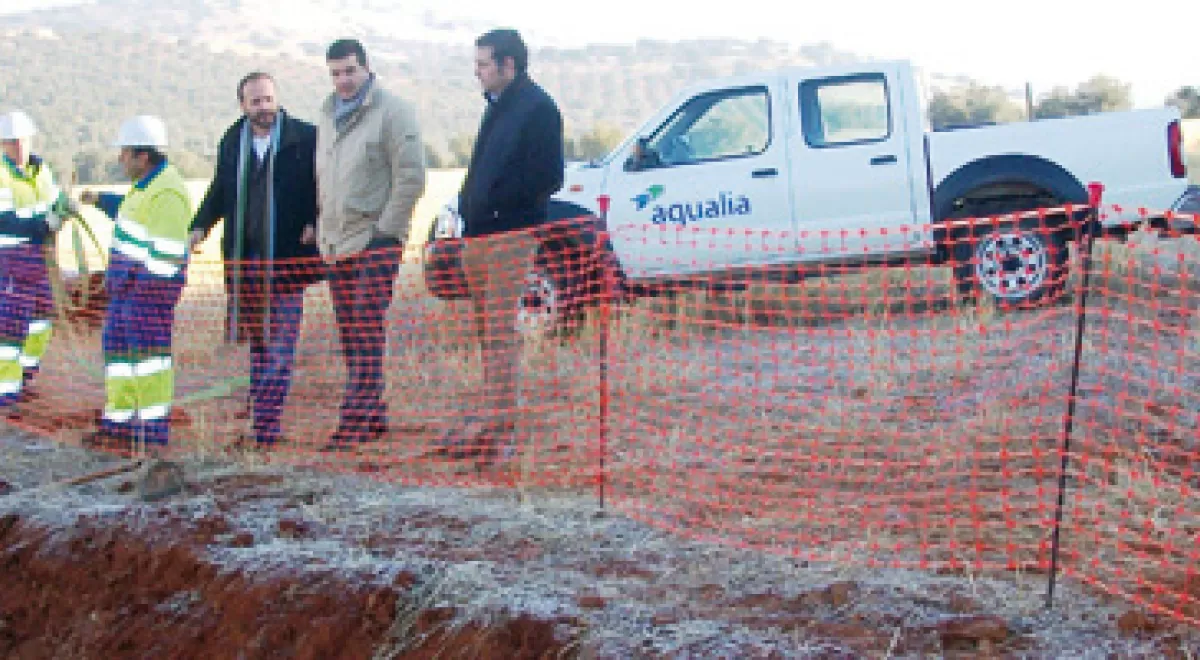aqualia comienza las obras del nuevo sistema de abastecimiento de Valdepeñas
