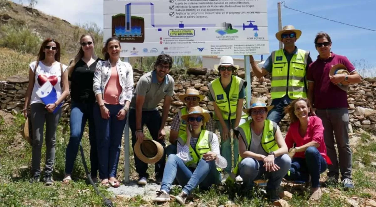 Almería recibe a los socios del proyecto Life+ Alchemia como epicentro de la investigación hídrica