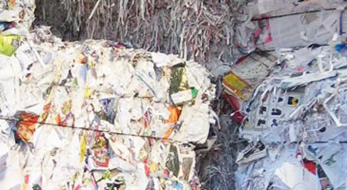 En 2013 la tasa de reciclaje de papel recuperado en España alcanzó el 84,5%, muy por encima de la media de la UE