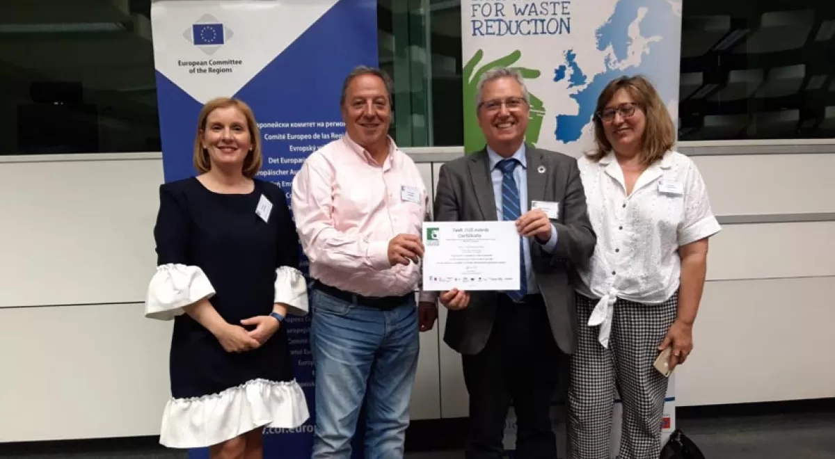 Europa premia a Gipuzkoa por su lucha contra la problemática del plástico