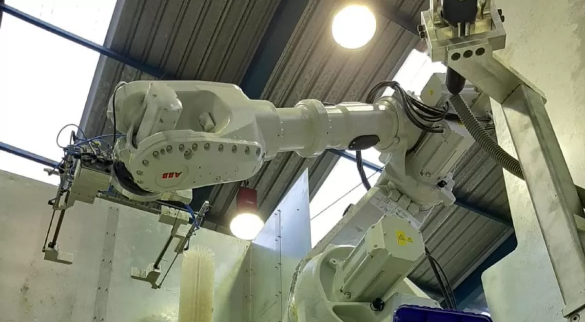 La planta de Vall d'Uixó recupera 2,3 toneladas de plástico gracias a la robótica