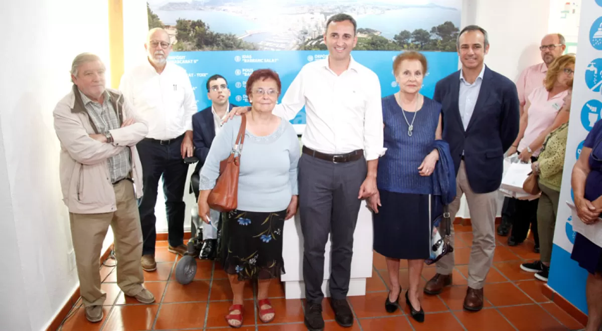El Ayuntamiento de Calpe y Global Omnium/Aguas de Valencia inauguran la exposición \"Calp, fets d\'aigua\"