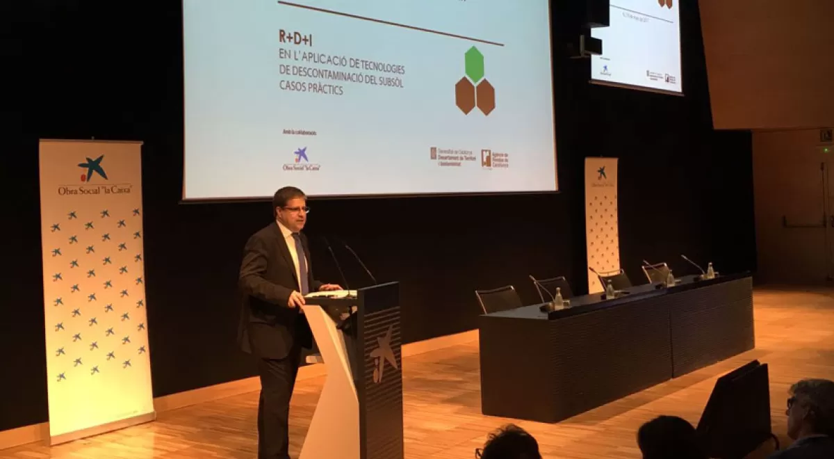 La Generalitat Cataluña, referente en la gestión de los suelos contaminados