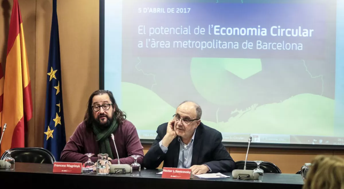 El AMB apuesta por la economía circular como modelo de desarrollo para la metrópolis de Barcelona
