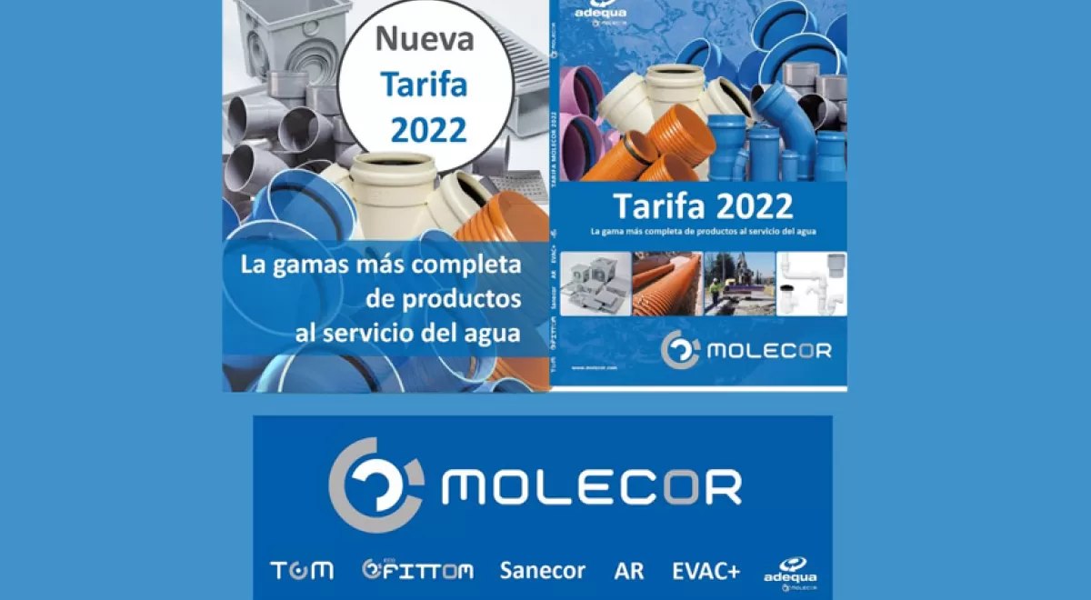 Molecor presenta su nuevo porfolio y tarifa para 2022