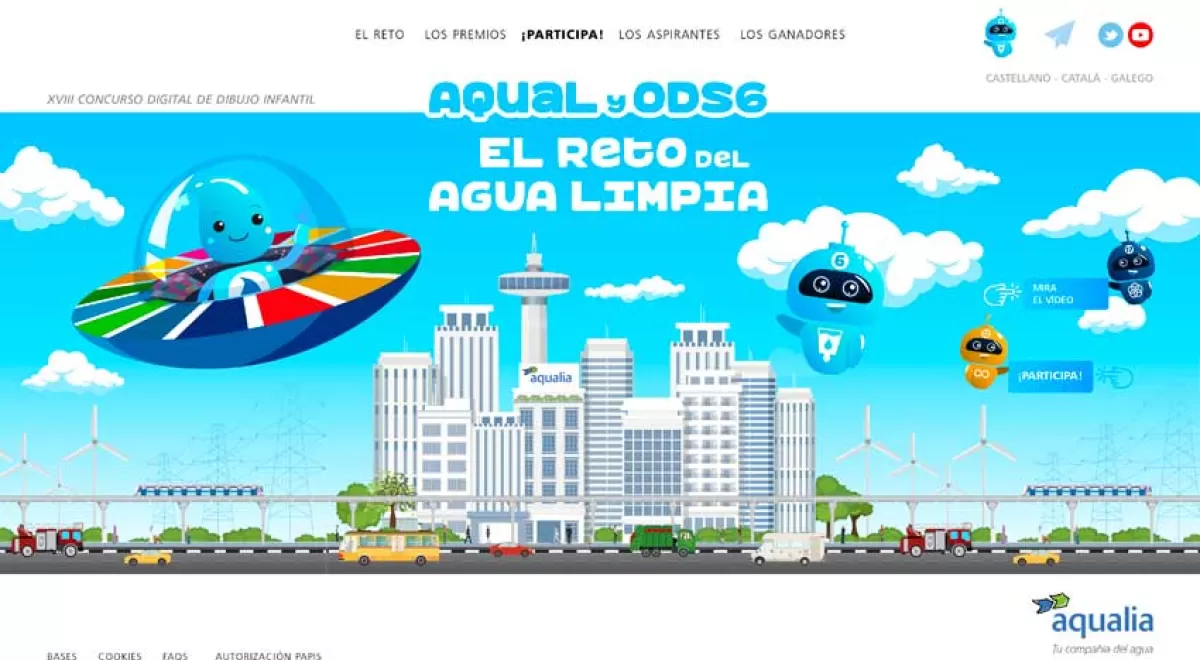 Aqualia acerca los ODS y la Agenda 2030 a los colegios en la 18ª edición de su Concurso Infantil