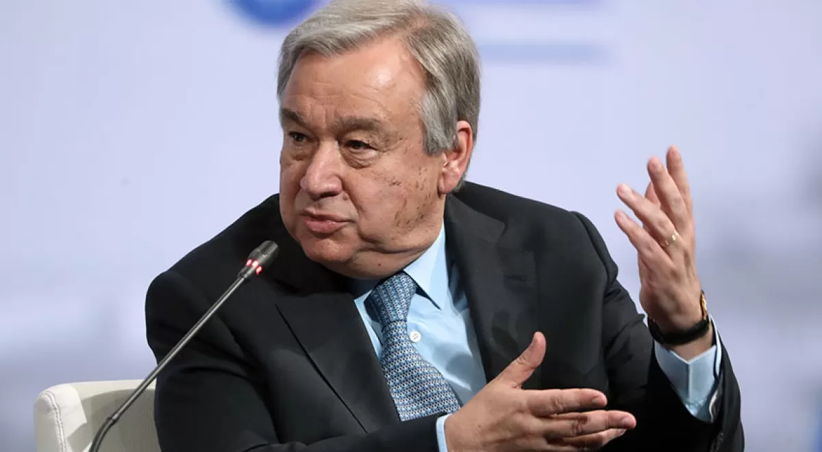 António Guterres: \"Hay que continuar con la acción climática pese a los escépticos\"