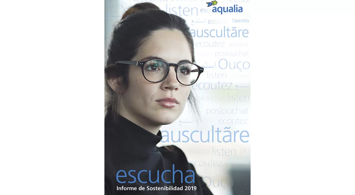 Aqualia presenta "Escucha", su Informe de Sostenibilidad 2019