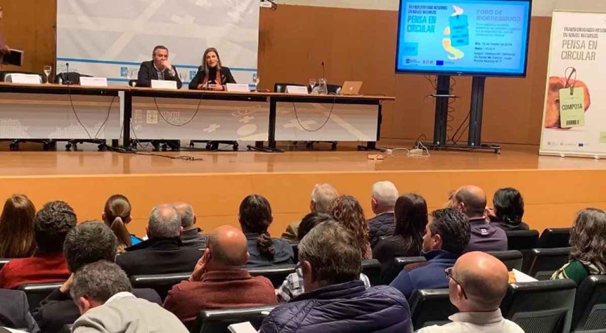 La Xunta, decidida a impulsar la recogida selectiva de los biorresiduos y promover el compostaje en Galicia