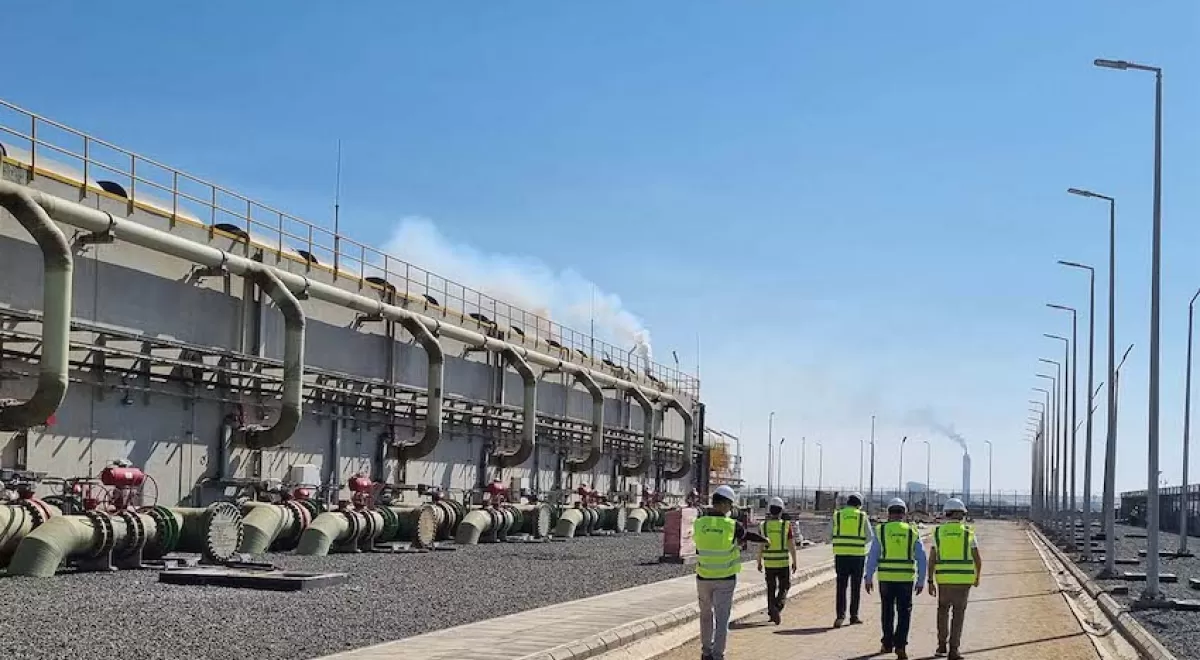 ACCIONA finaliza con éxito la desalinizadora de Shuqaiq 3