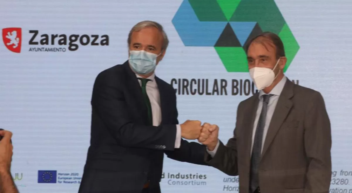 Zaragoza acogerá el proyecto CIRCULAR BIOCARBON para crear la primera biorrefinería urbana a escala industrial