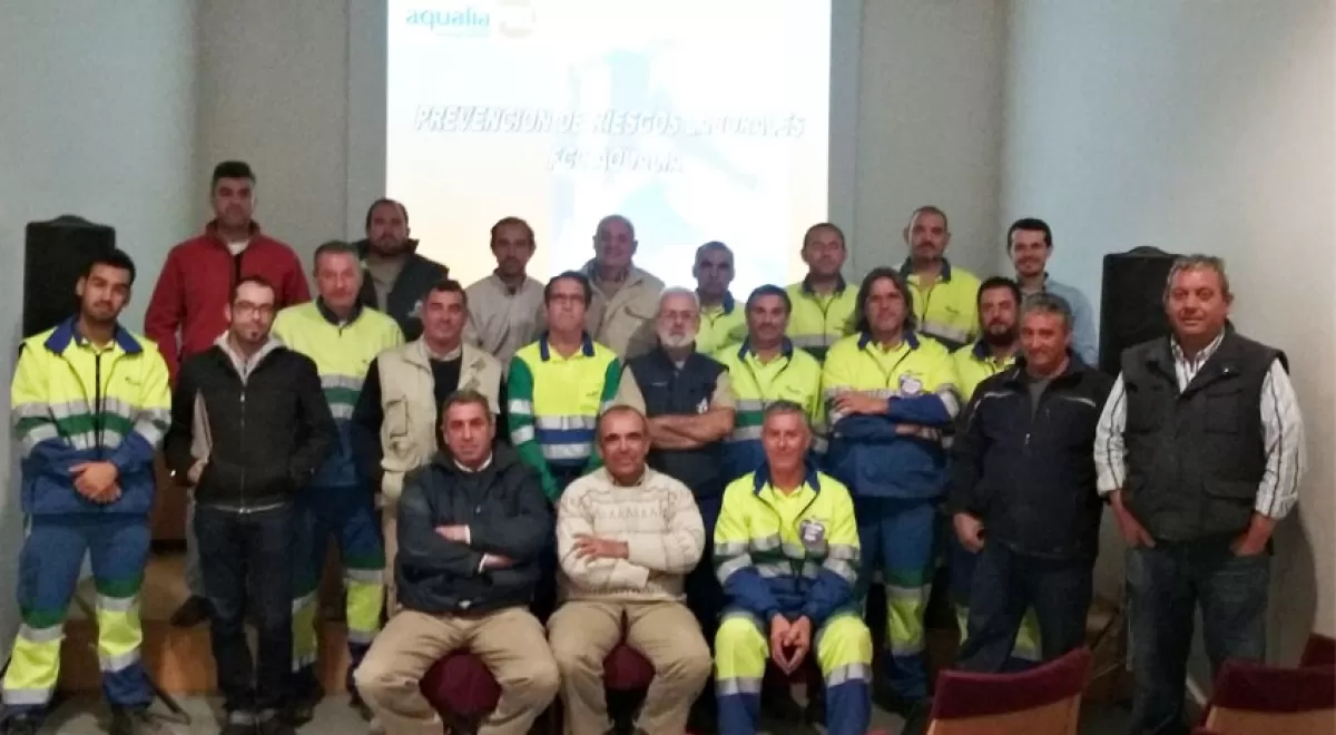 Aqualia colabora con el Ayuntamiento de Morón en la formación sobre prevención de riesgos laborales