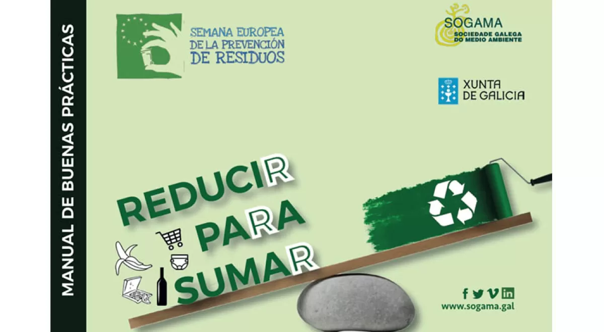 Sogama edita un manual de buenas prácticas por la Semana Europea de la Prevención de Residuos 2018