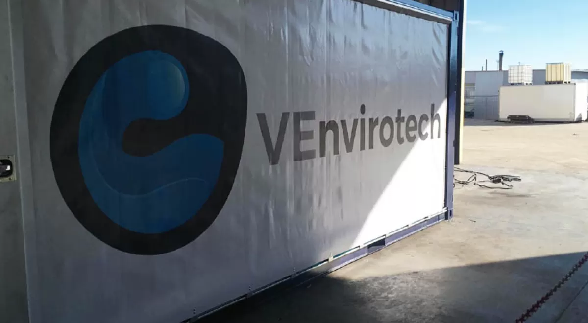 VEnvirotech instala su primera planta piloto industrial para convertir residuos en bioplásticos