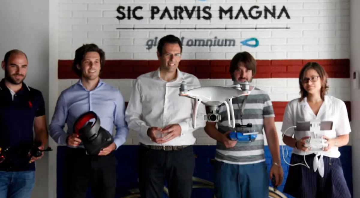 Global Omnium incorpora a su incubadora dos nuevas startups especialistas en drones
