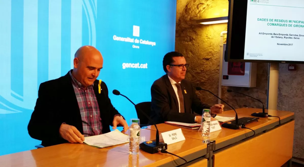 El Gironès lidera la recogida selectiva neta de residuos en las comarcas de Girona