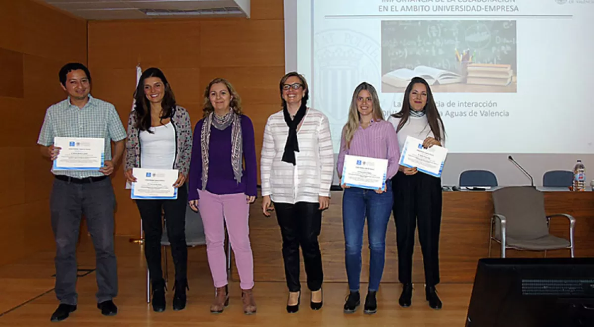 La Cátedra de Aguas de Valencia acerca a los estudiantes la realidad de la empresa