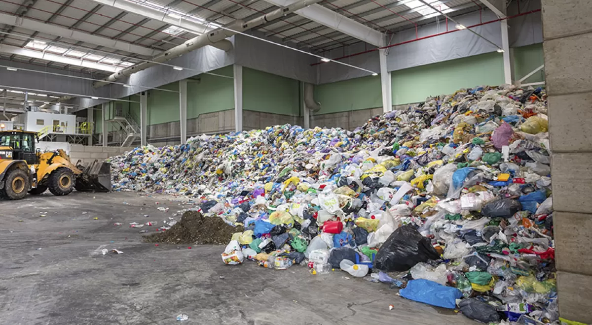 El 78% de los residuos recogidos en 2019 correspondieron a residuos mezclados