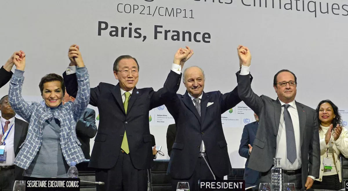 4 de noviembre, la fecha en la que entrará en vigor el Acuerdo de París sobre Cambio Climático