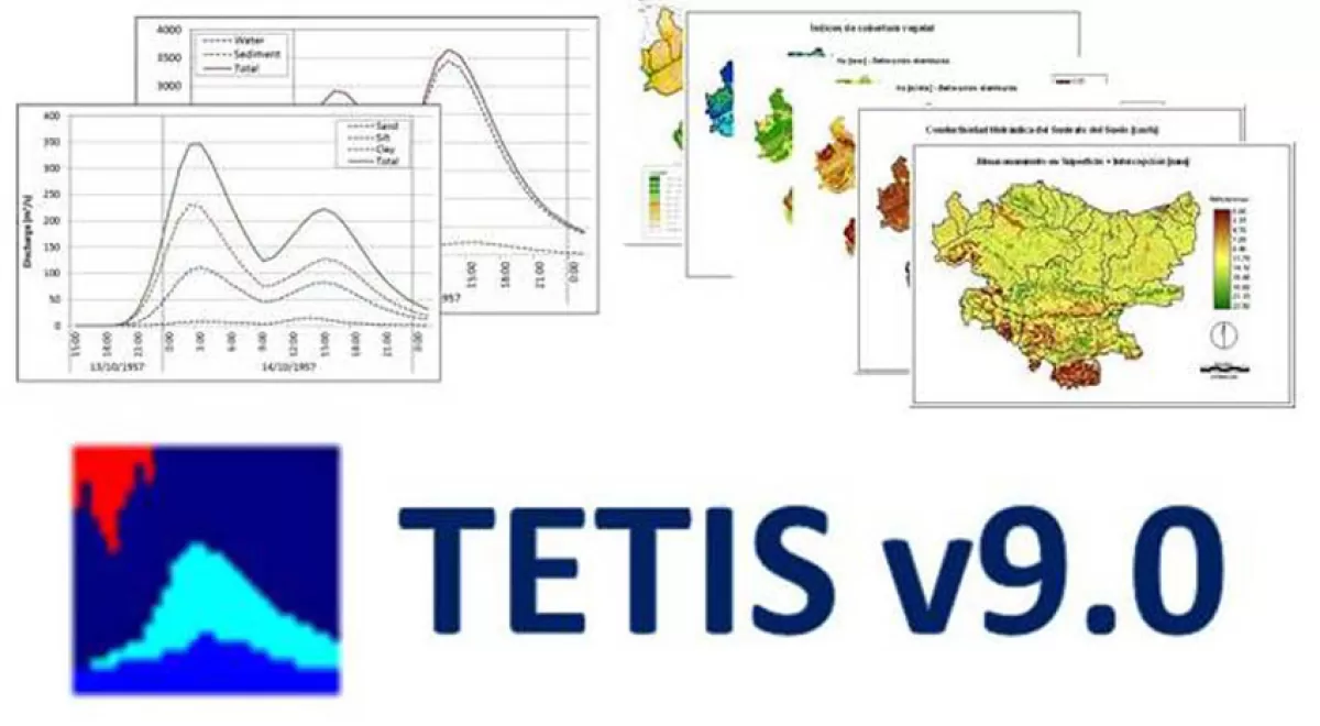 Ya disponible la versión 9.0 del modelo hidrológico distribuido TETIS