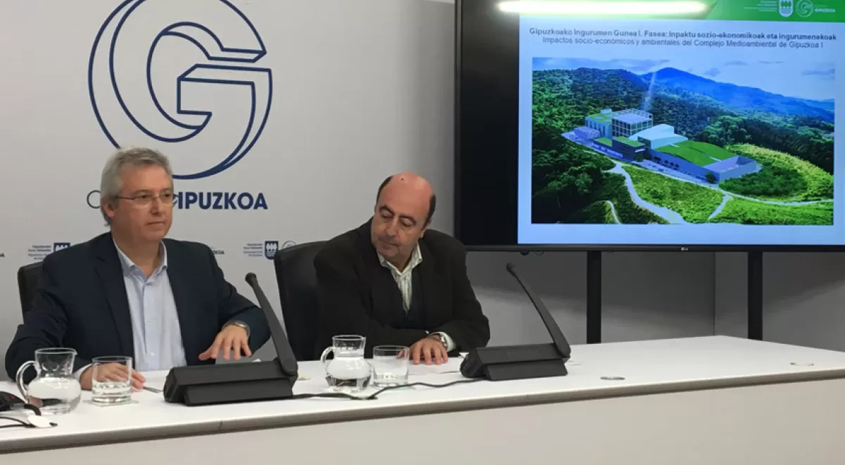 Tres UTEs pujan por construir el nuevo Complejo Medioambiental de Gipuzkoa