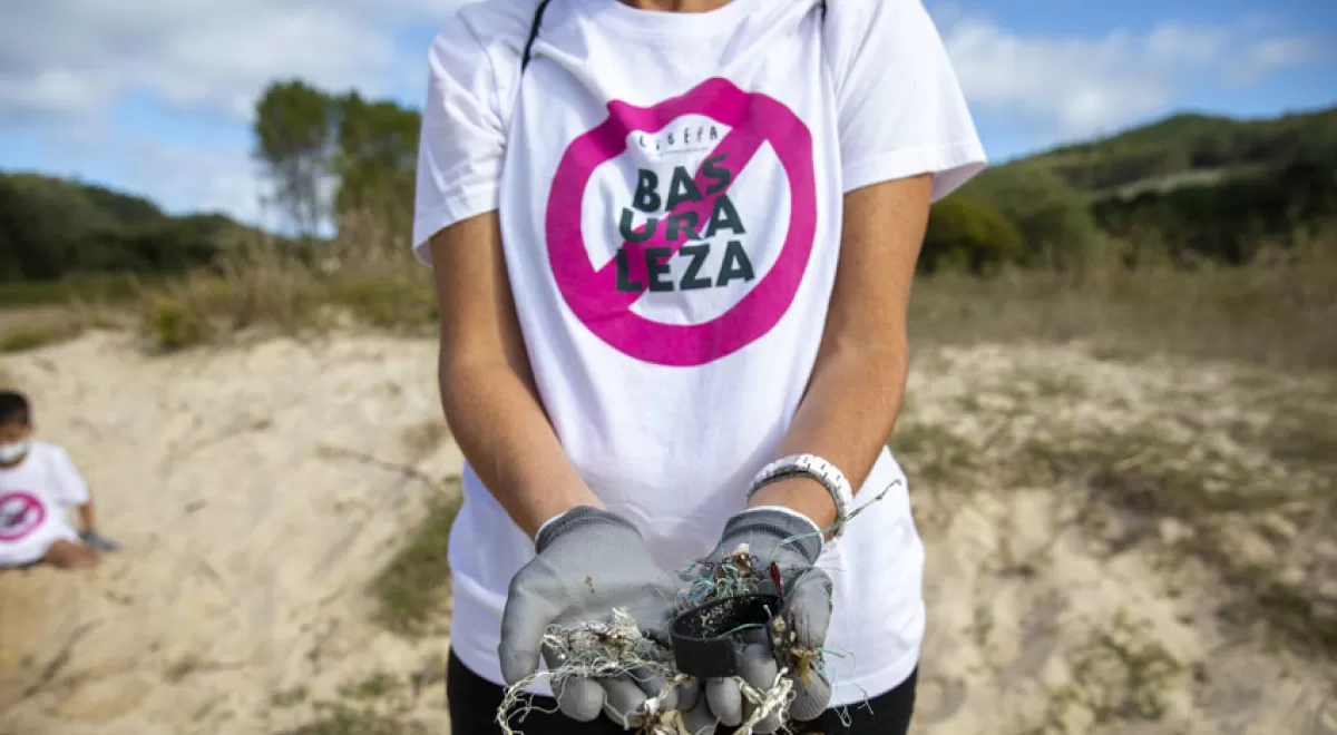 LIBERA caracteriza 257.000 residuos abandonados en la naturaleza en 2021