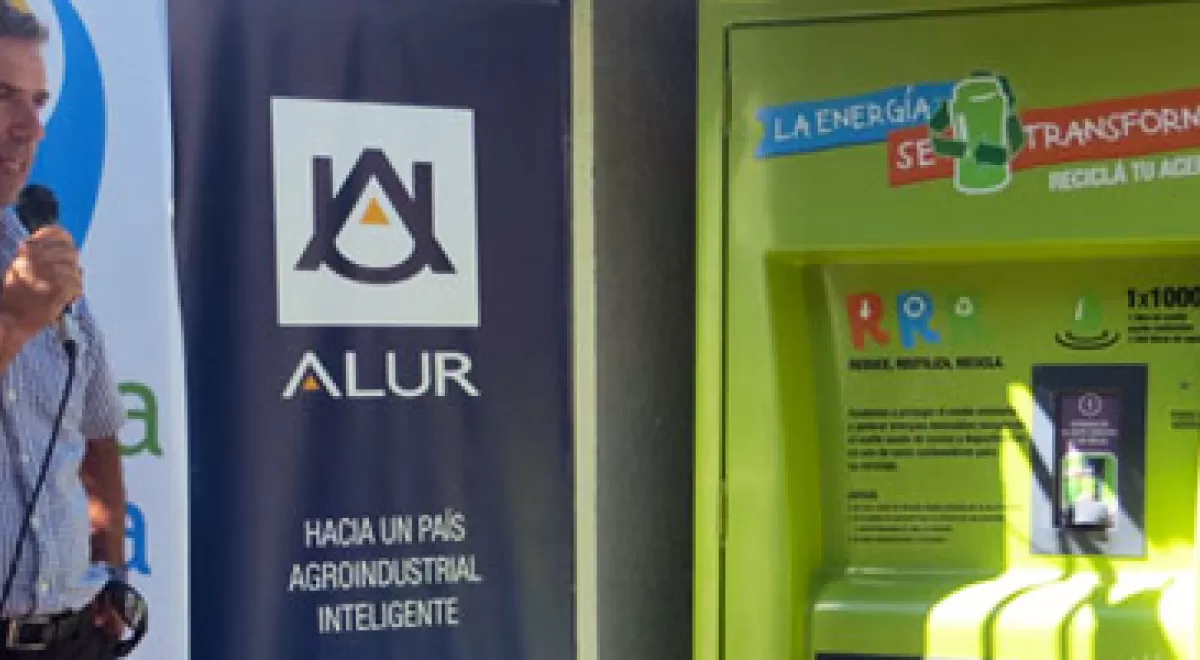 ALUR desarrolla un plan piloto de reciclado de aceite usado en Uruguay a través del sistema Eko3r