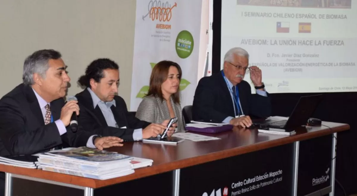Éxito del I Seminario Chileno-Español de Biomasa organizado por AVEBIOM
