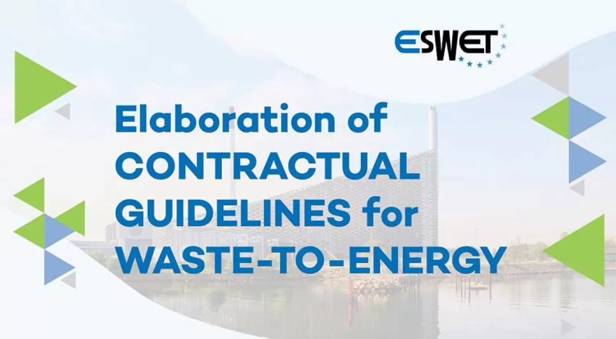 ESWET elabora guías para los contratos del sector de valorización energética de residuos