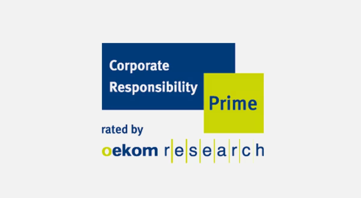 ACCIONA recibe el reconocimiento de oekom research por su desempeño medioambiental