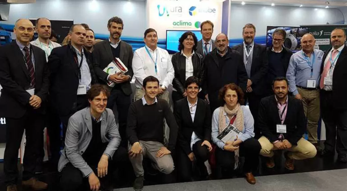 Una delegación del Gobierno Vasco visita IFAT