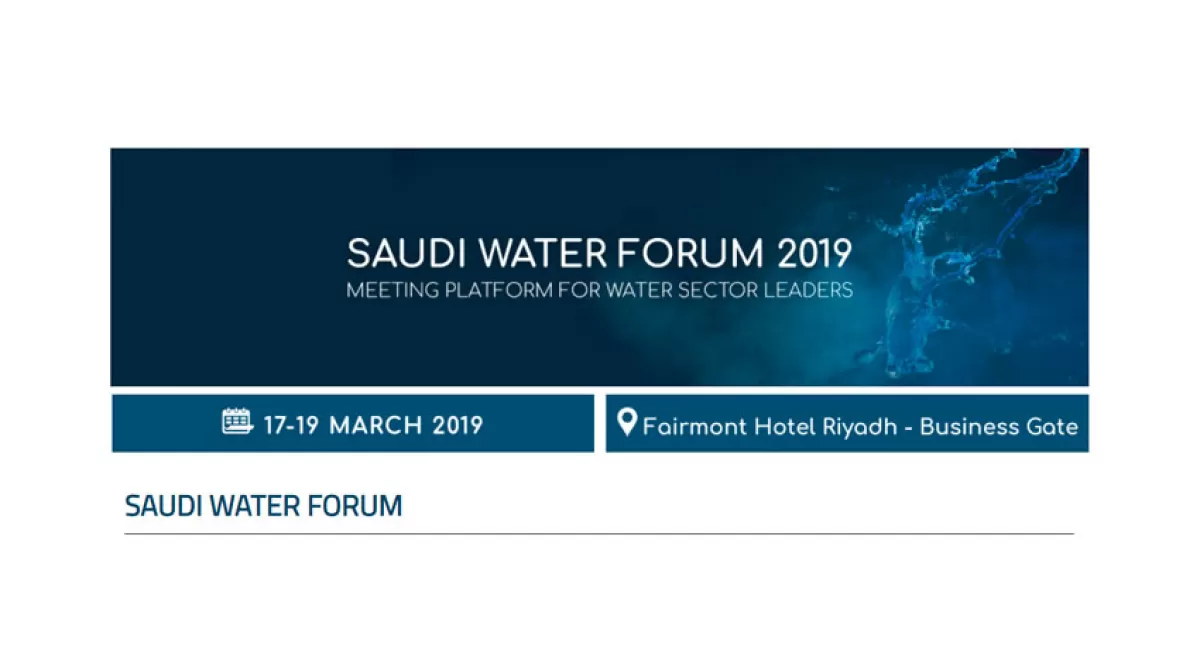 ACCIONA Agua participará en el Saudi Water Forum