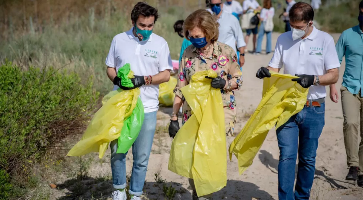 11.000 voluntarios limpian de basuraleza cerca de 1.100 espacios naturales a través de ‘1m2 contra la basuraleza’