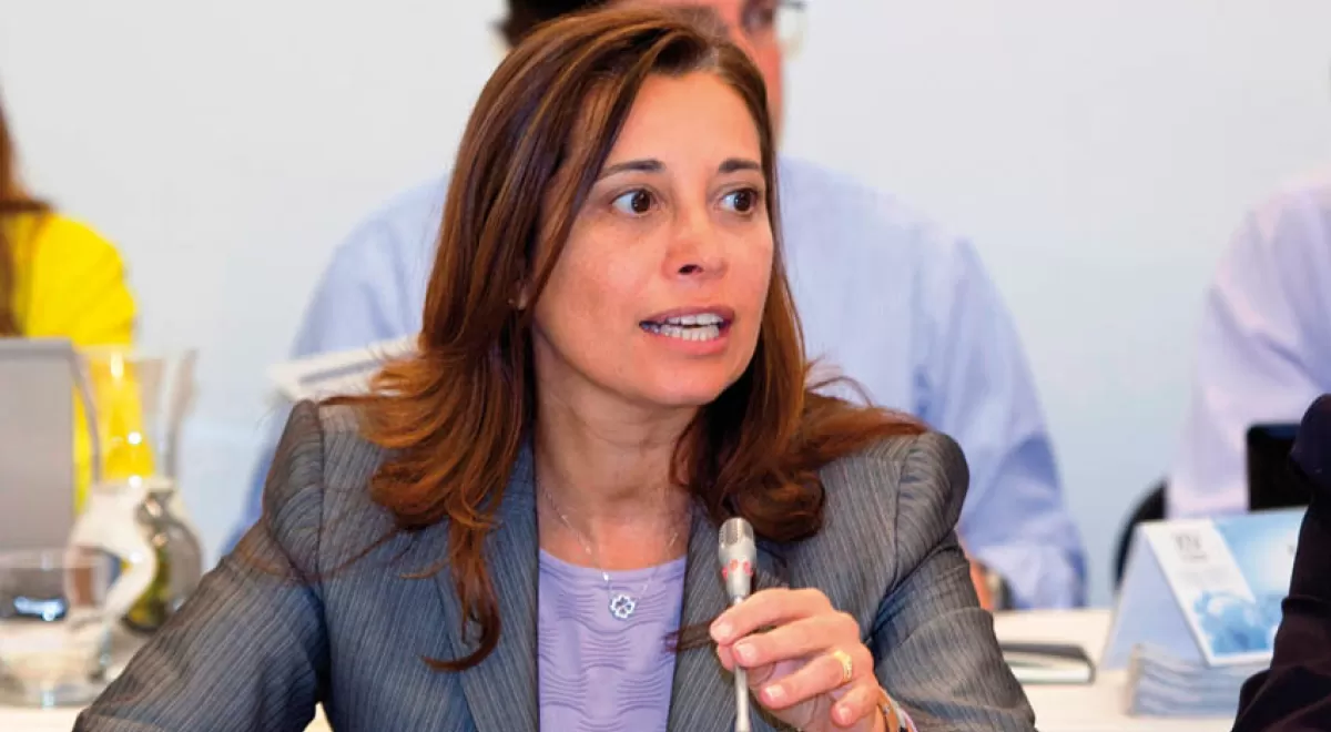 Liana Ardiles: \"El Pacto Nacional por el Agua es la solución consensuada para los problemas que sufre España\"