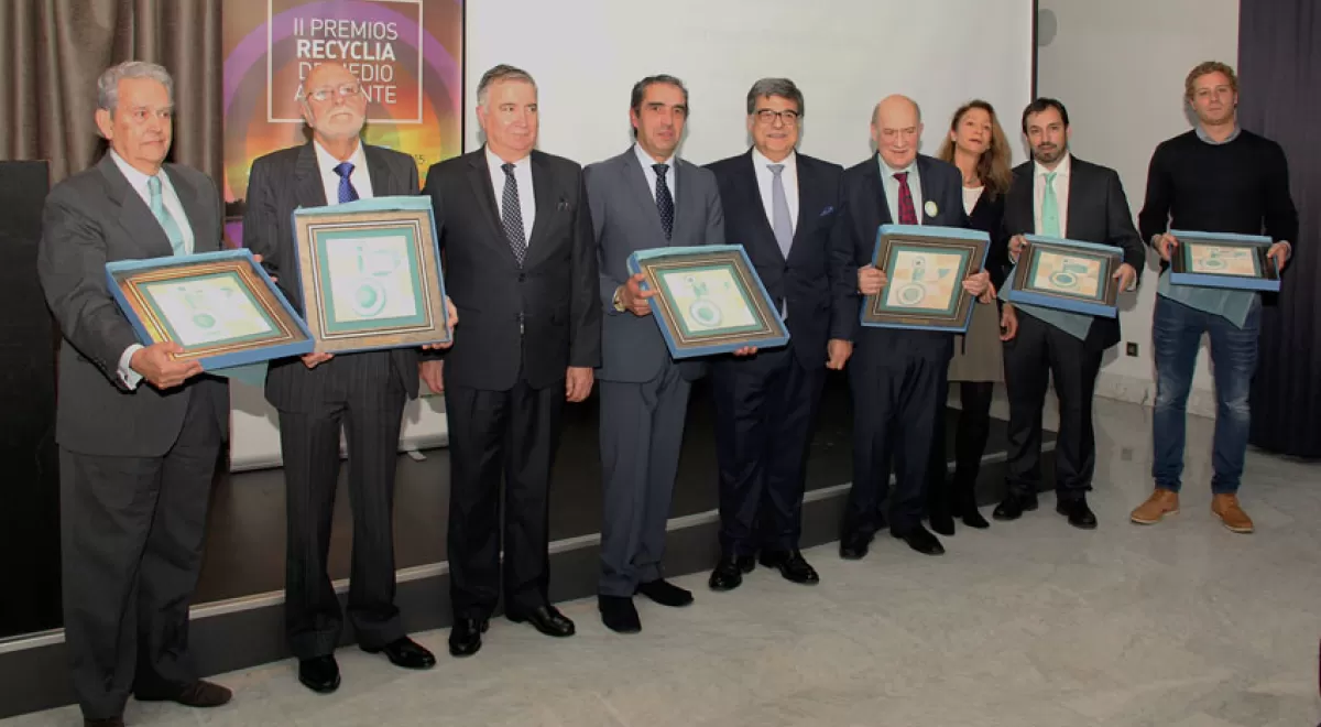 Recyclia reconoce a la Fundación CONAMA y la Diputación de Burgos por su labor en favor del reciclaje
