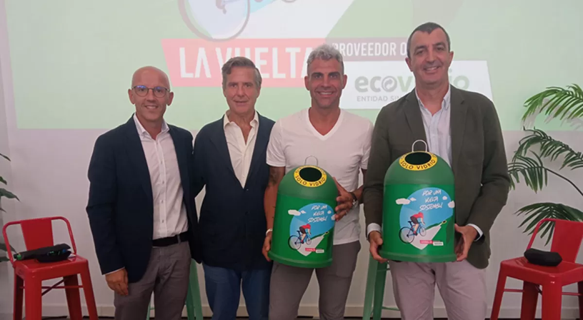 Ecovidrio convierte a La Vuelta 22 en un referente de sostenibilidad y cuidado del medioambiente