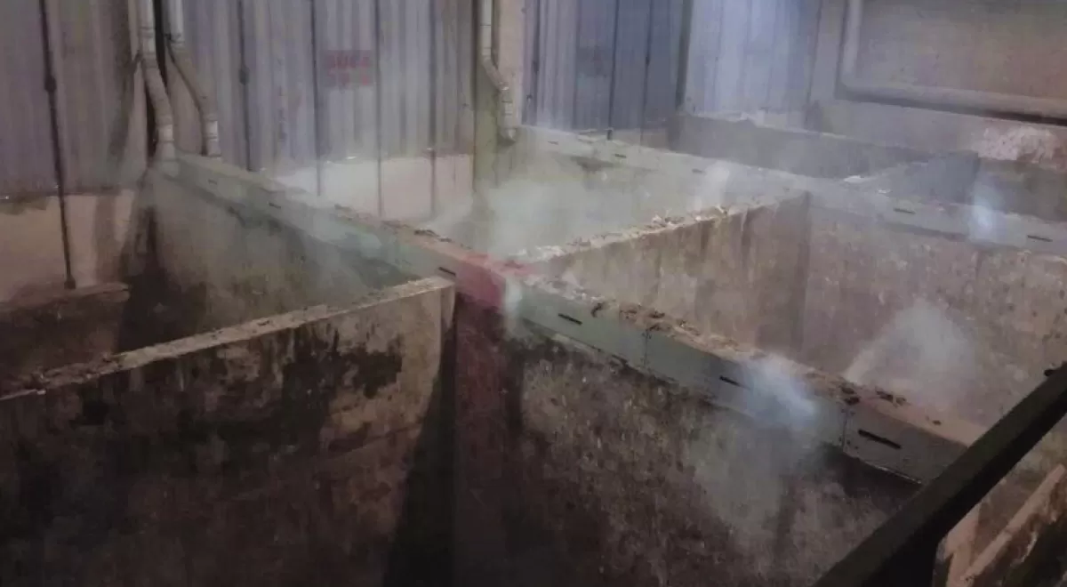 Tratamiento de olores en las operaciones de tratamiento de residuos industriales