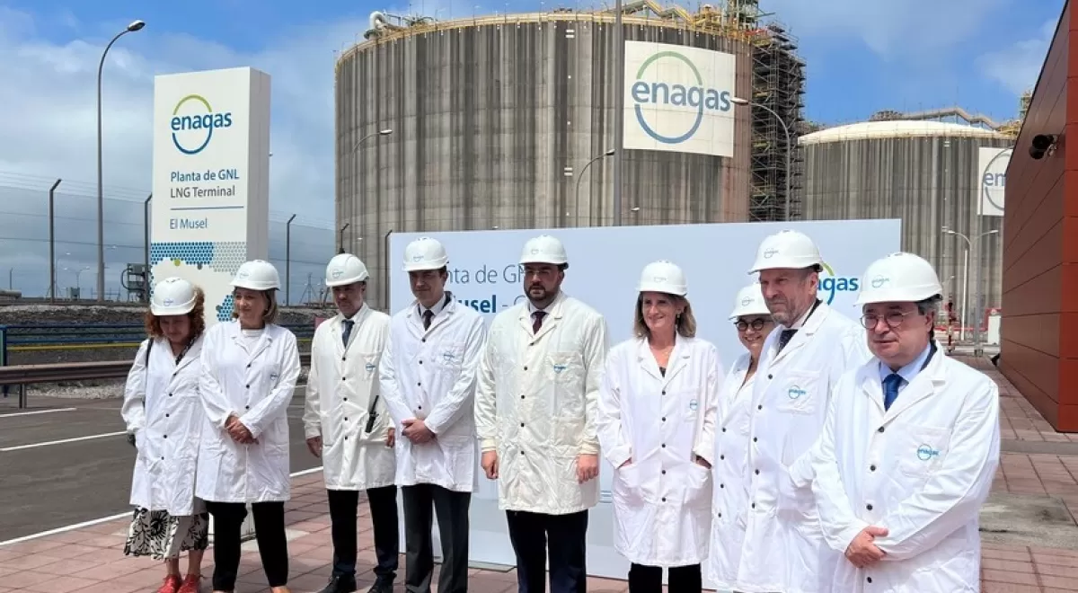 La Planta de Regasificación de El Musel en Gijón será clave para asegurar el suministro europeo