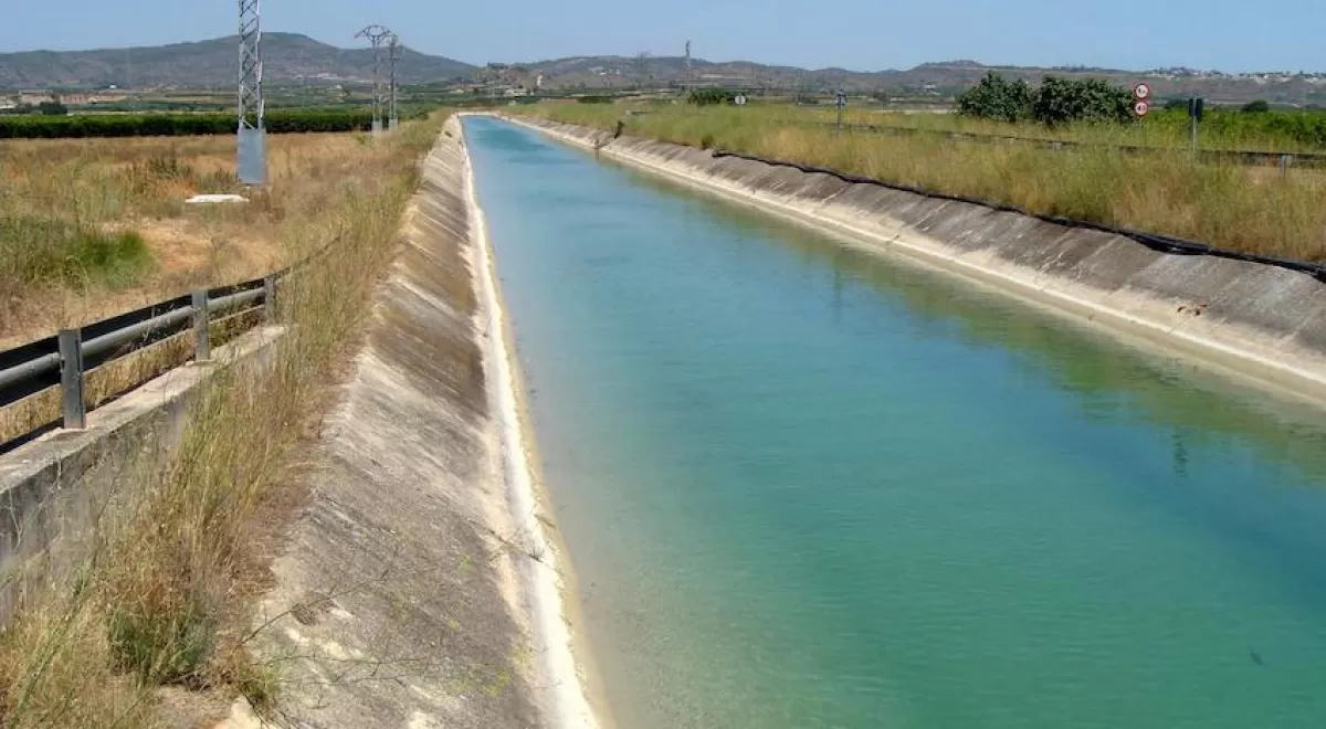 Aprobado un contrato de 13,8 millones para el mantenimiento de los canales Júcar-Turia y Camp del Túria