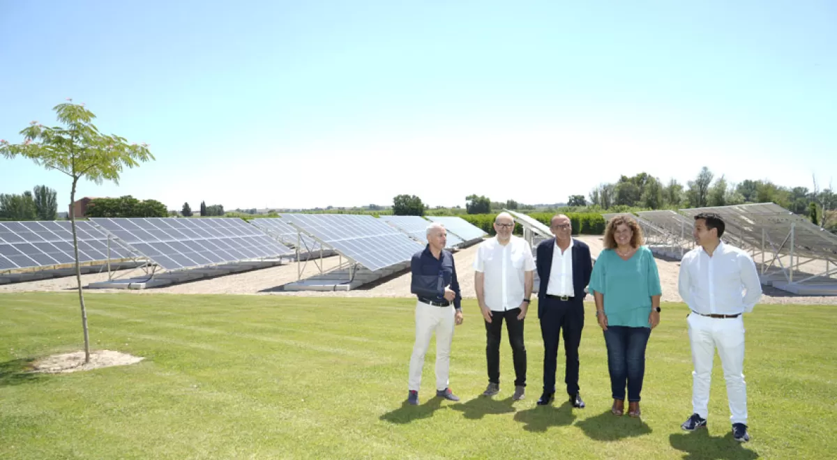 Placas fotovoltaicas aumentan la autosuficiencia de la depuradora de Lleida