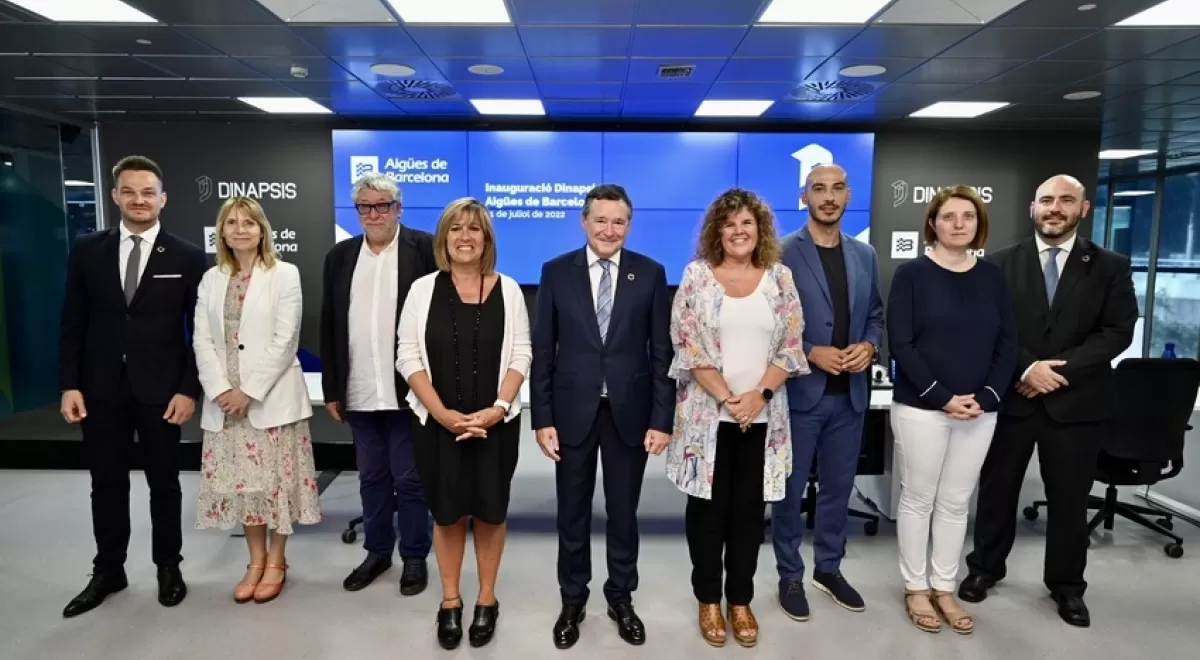 Aigües de Barcelona inaugura un innovador centro digital para enfrentar el cambio climático