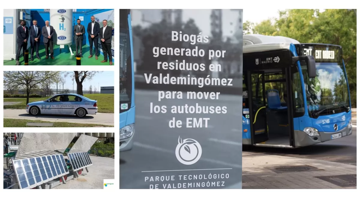 Madrid recibe un premio de Gasnam por incorporar el biometano de Valdemingómez a sus autobuses