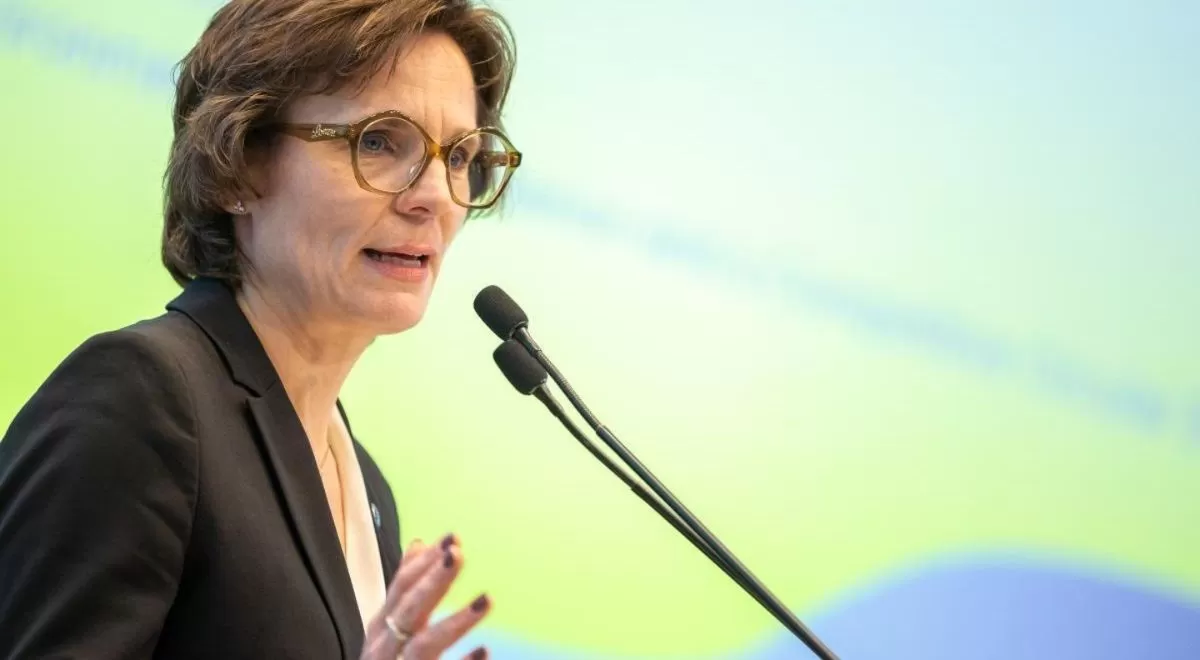 La comisaria de Medio Ambiente, Resiliencia Hídrica y Economía Circular Competitiva, Jessika Roswall