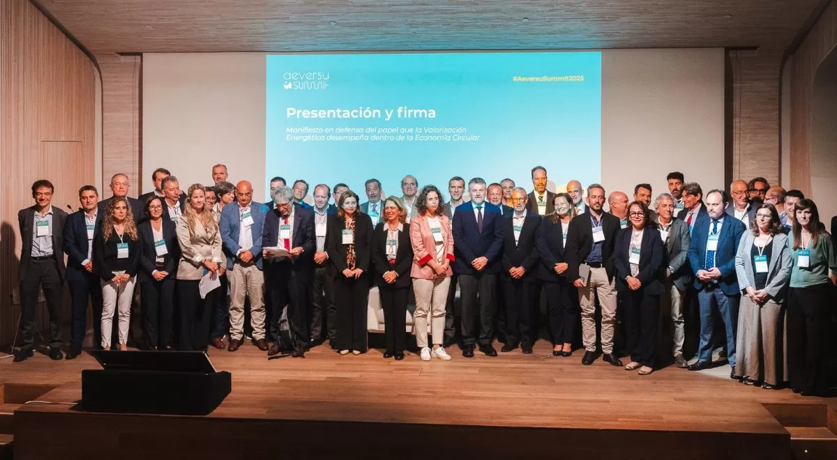 Foto de familia del 1st AEVERSU Summit, celebrado en mayo de 2025.