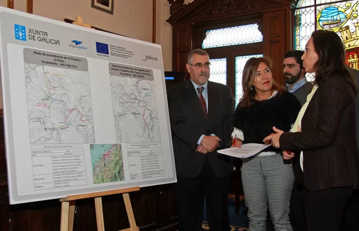 La Xunta licitará por 4 millones el colector general de Marín y la estación de bombeo de Lameira